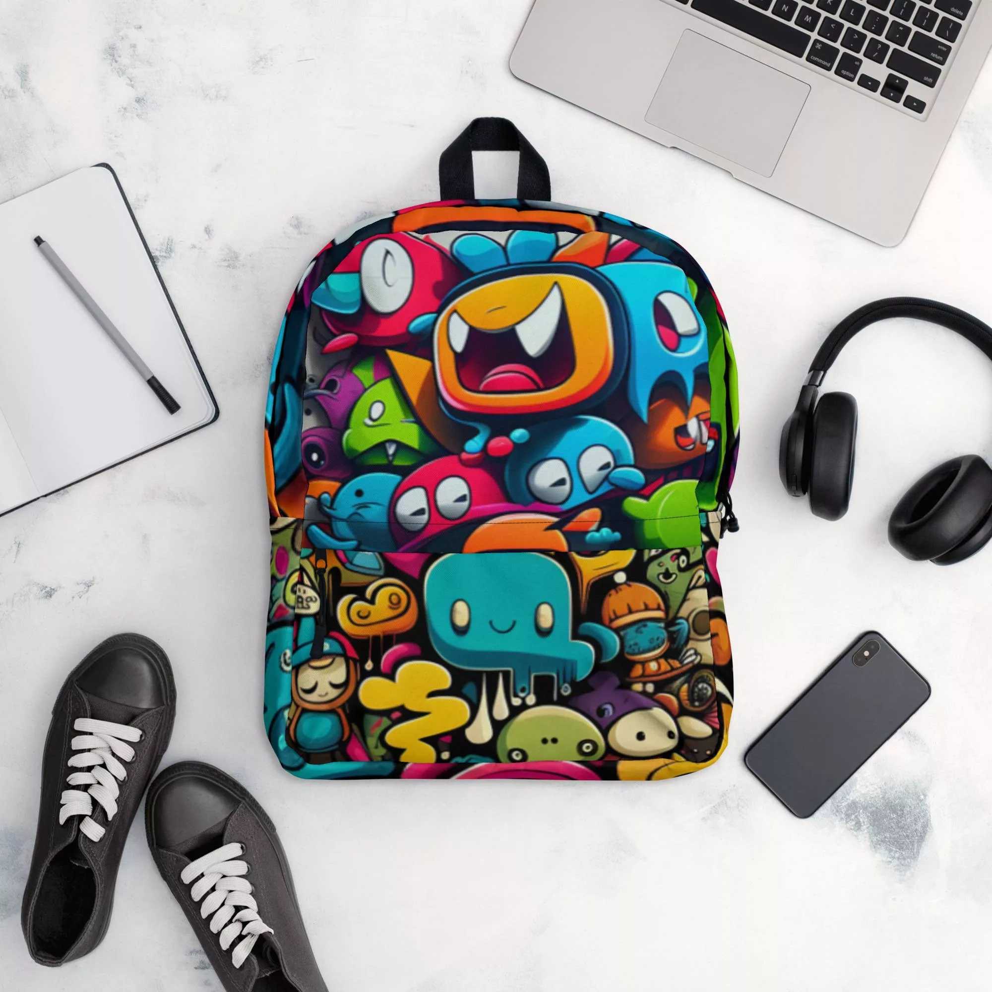 Mochila Graffiti Cartoons - Image 2