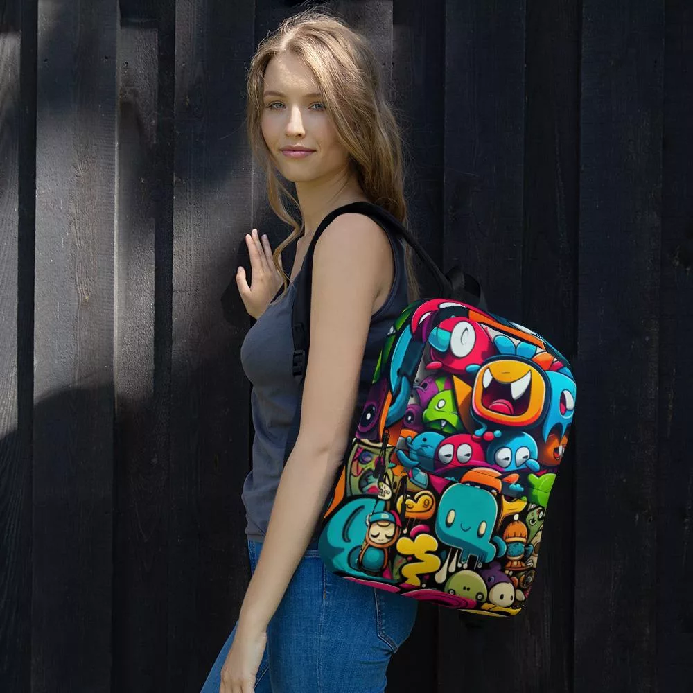 Mochila Graffiti Cartoons - Image 11