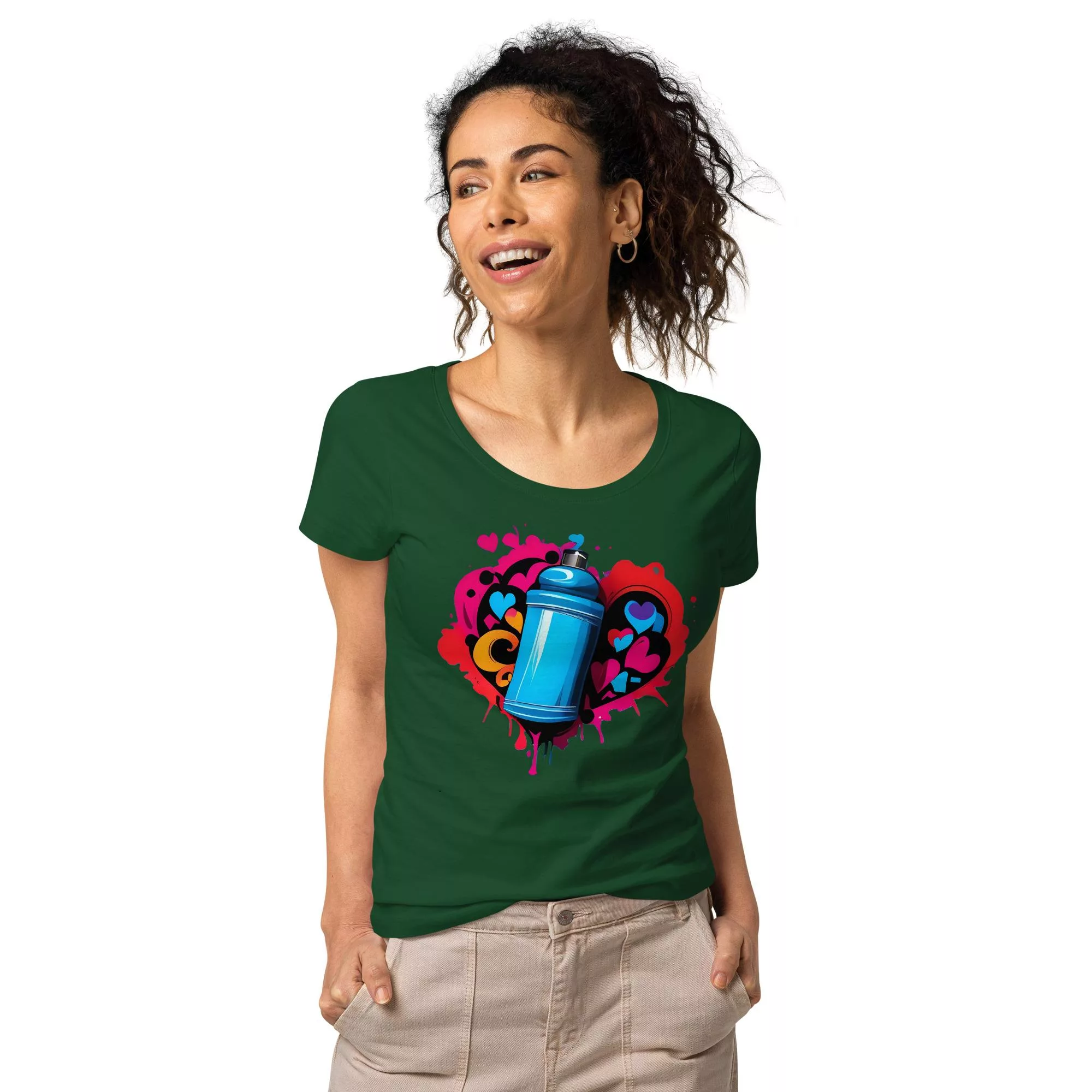 Camiseta orgánica mujer - Graffiti Lovers - Image 11