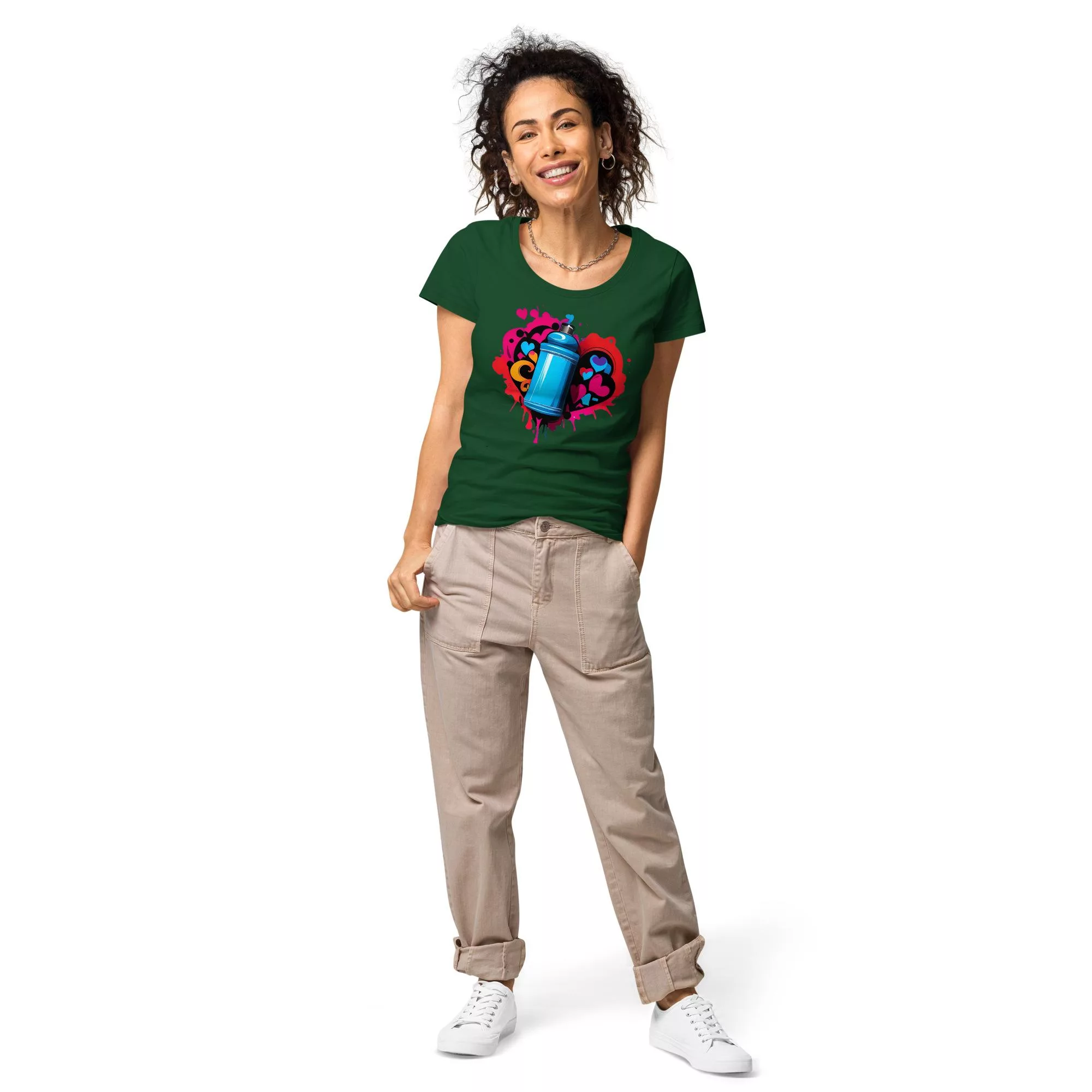 Camiseta orgánica mujer - Graffiti Lovers - Image 12
