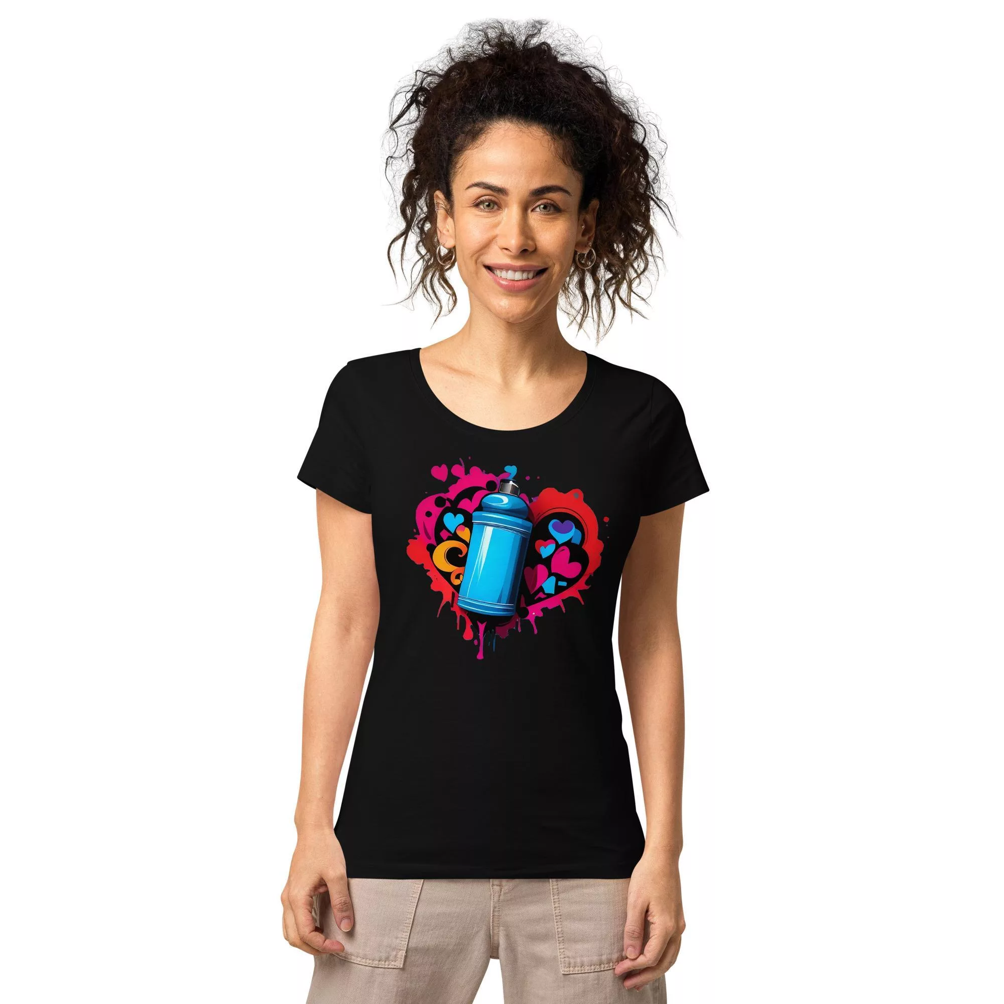 Camiseta orgánica mujer - Graffiti Lovers - Image 2