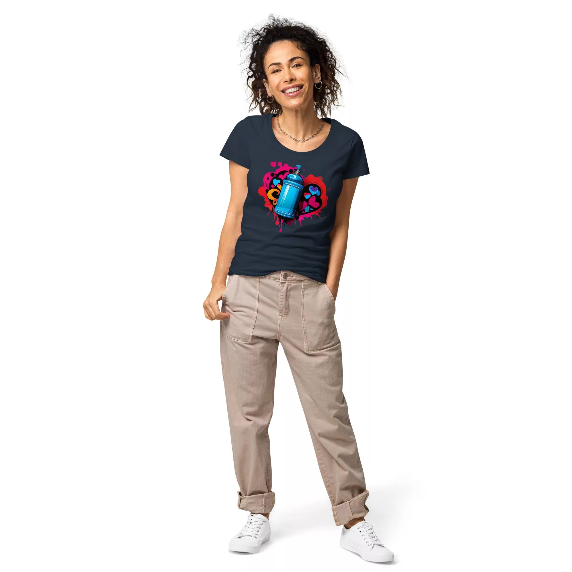 Camiseta orgánica mujer - Graffiti Lovers - Image 8