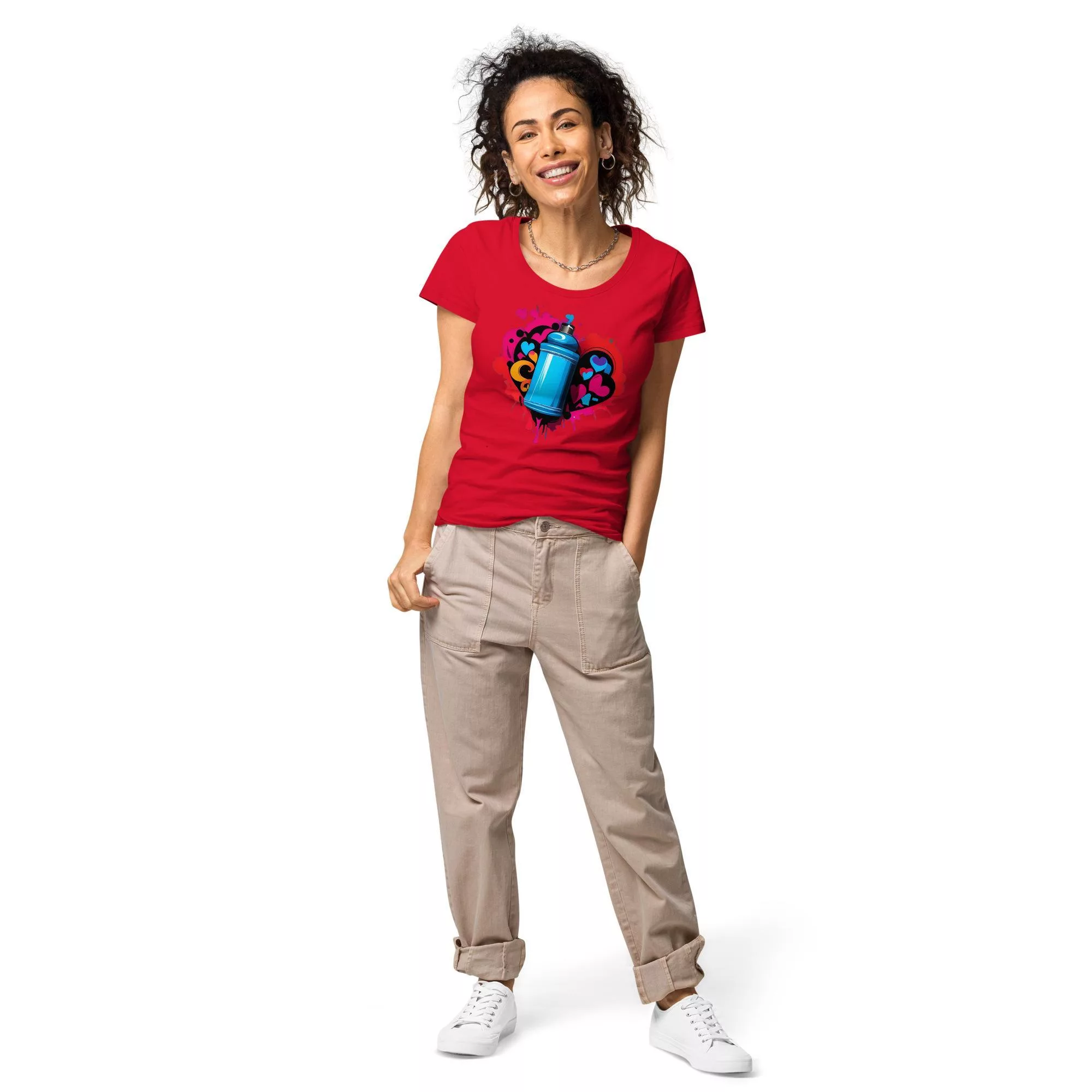 Camiseta orgánica mujer - Graffiti Lovers - Image 16