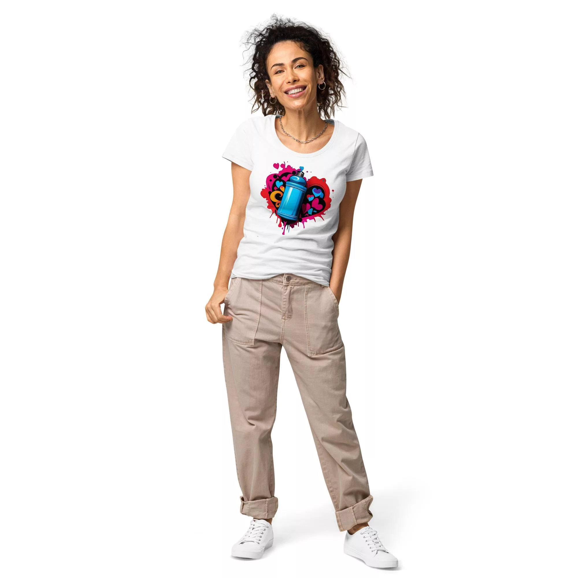 Camiseta orgánica mujer - Graffiti Lovers - Image 22