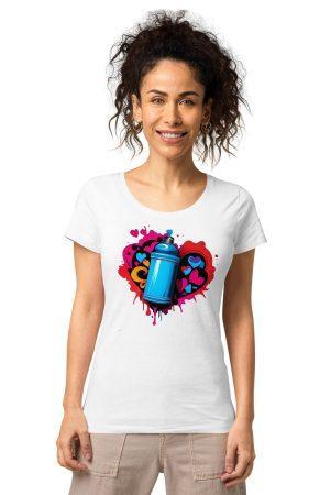 Camiseta orgánica mujer - Graffiti Lovers