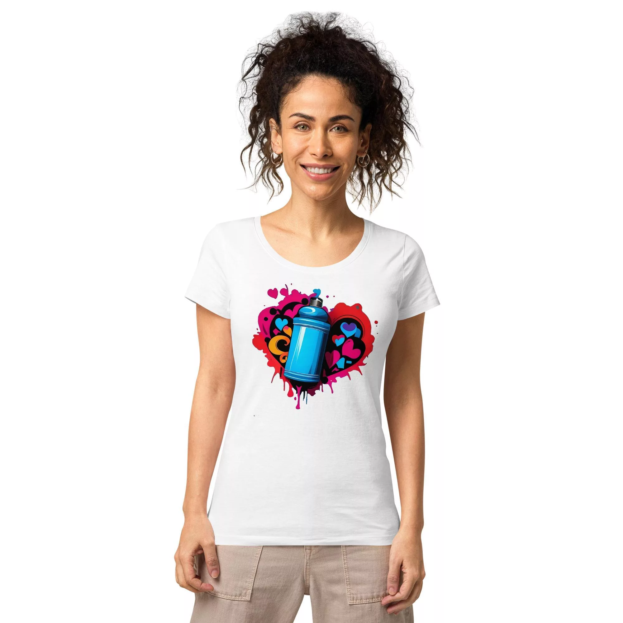 Camiseta orgánica mujer - Graffiti Lovers
