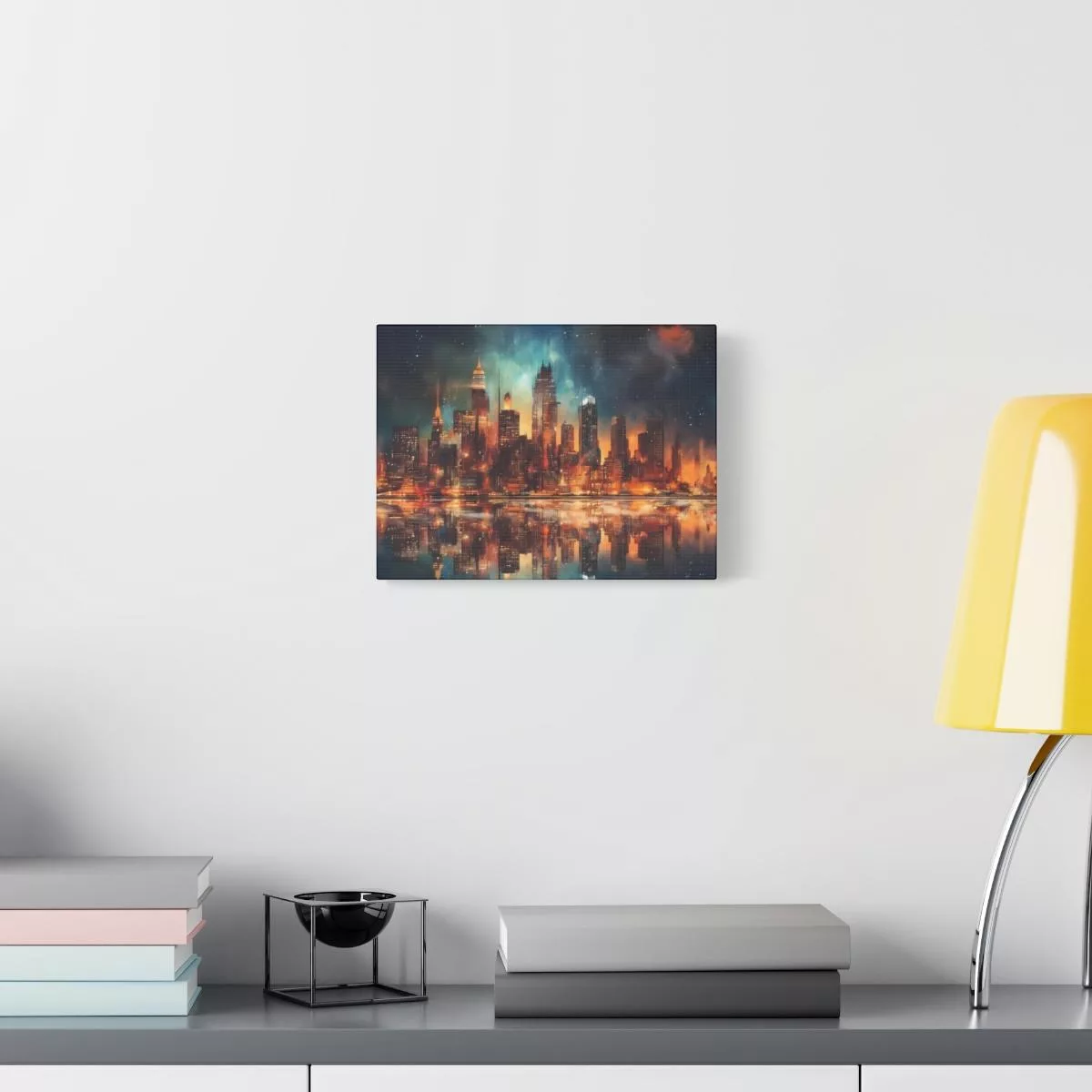 City Skyline - Lienzo Mate, Estirado, 1.25" - Image 13