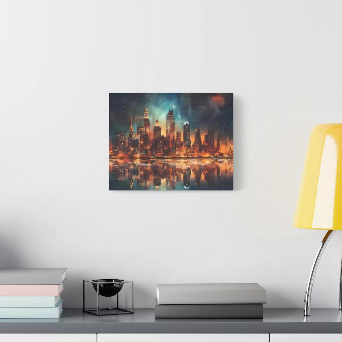 City Skyline - Lienzo Mate, Estirado, 1.25" - Image 18