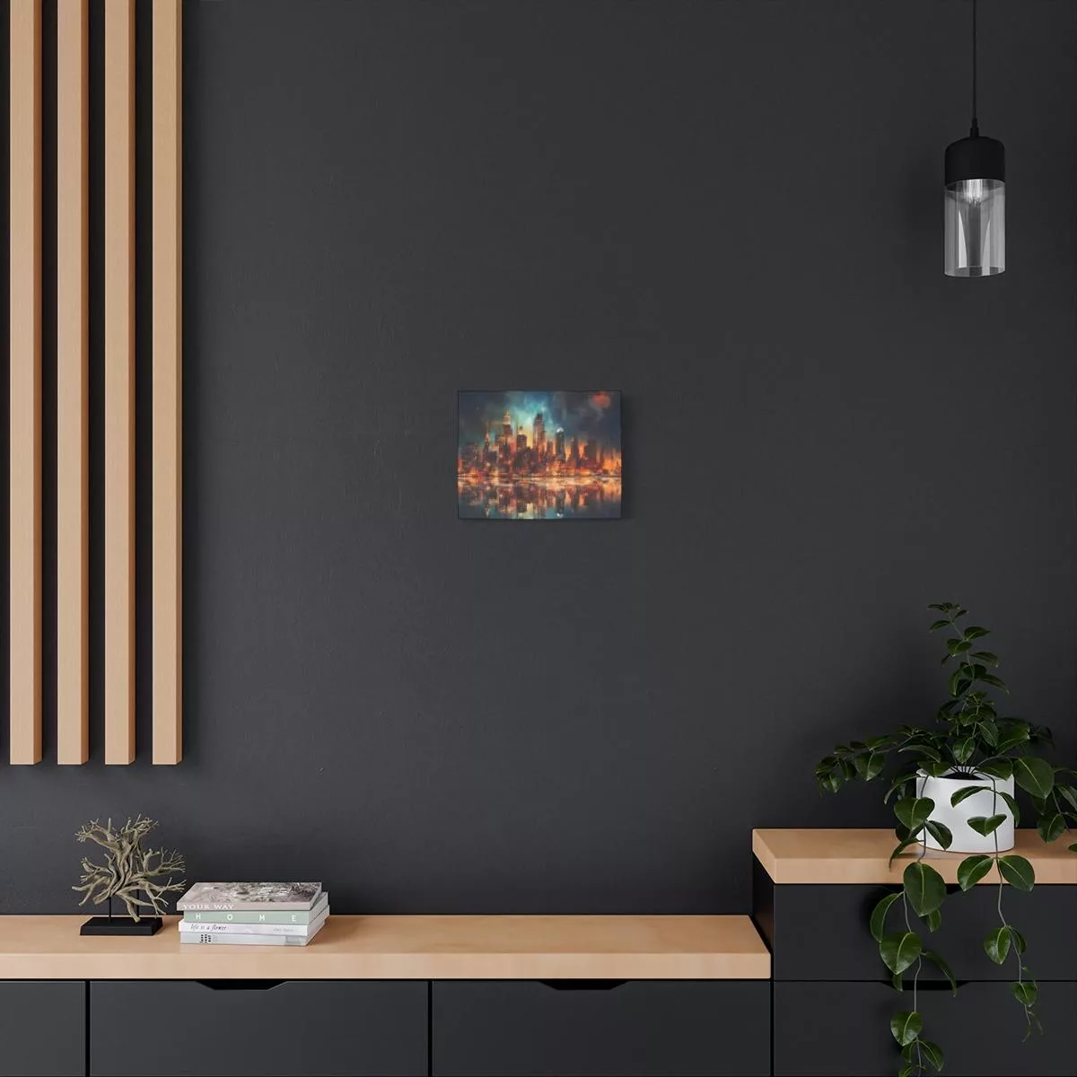 City Skyline - Lienzo Mate, Estirado, 1.25" - Image 19