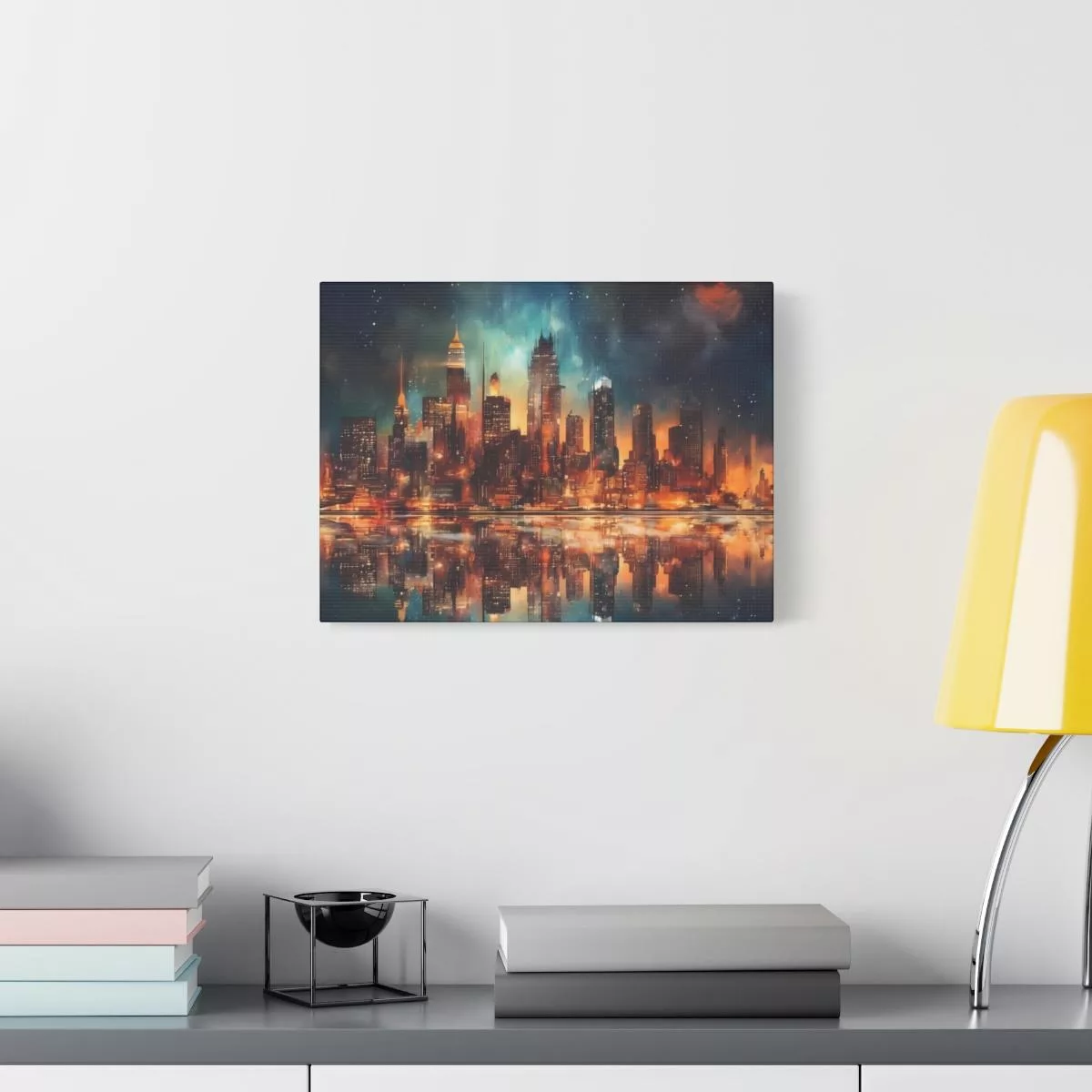 City Skyline - Lienzo Mate, Estirado, 1.25" - Image 23
