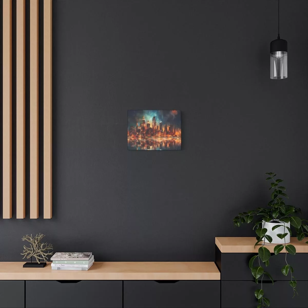 City Skyline - Lienzo Mate, Estirado, 1.25" - Image 24
