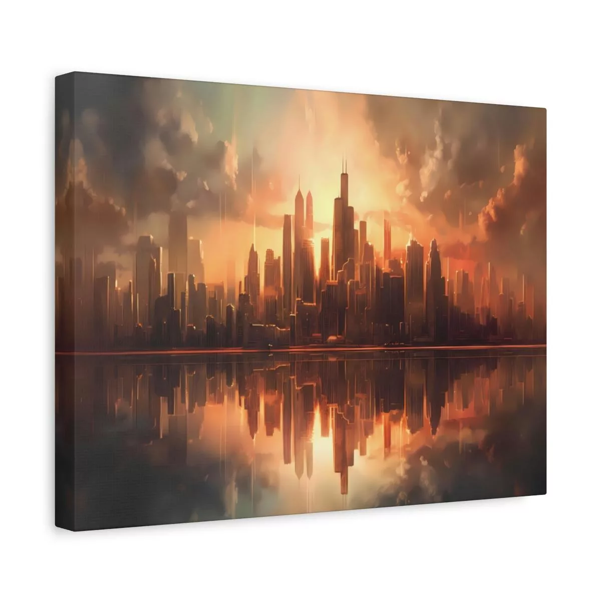 Golden City - Lienzo Mate, Estirado, 1.25" - Image 22