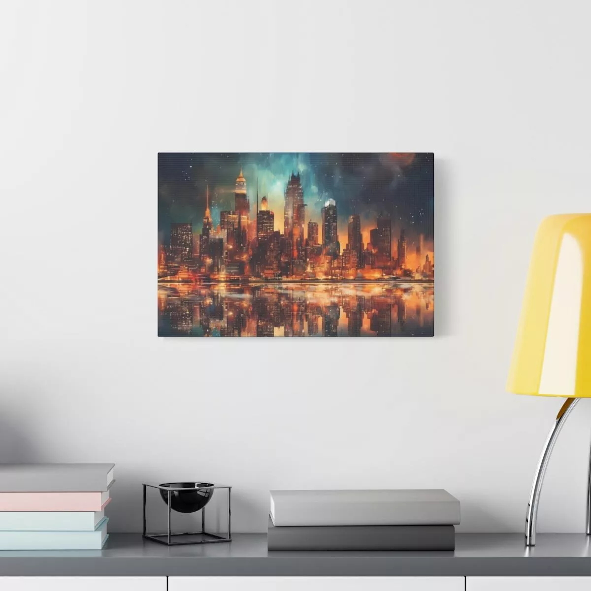 City Skyline - Lienzo Mate, Estirado, 1.25" - Image 28