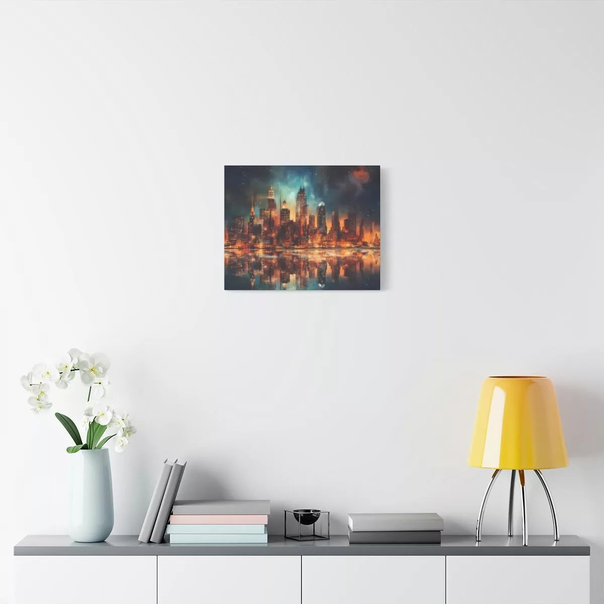 City Skyline - Lienzo Mate, Estirado, 1.25" - Image 33