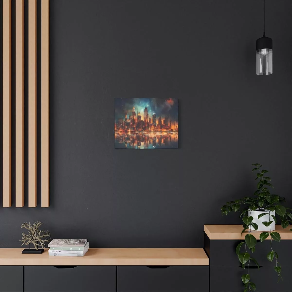 City Skyline - Lienzo Mate, Estirado, 1.25" - Image 34