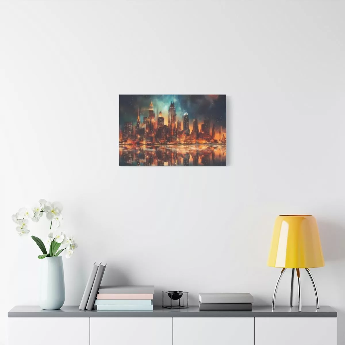 City Skyline - Lienzo Mate, Estirado, 1.25" - Image 38