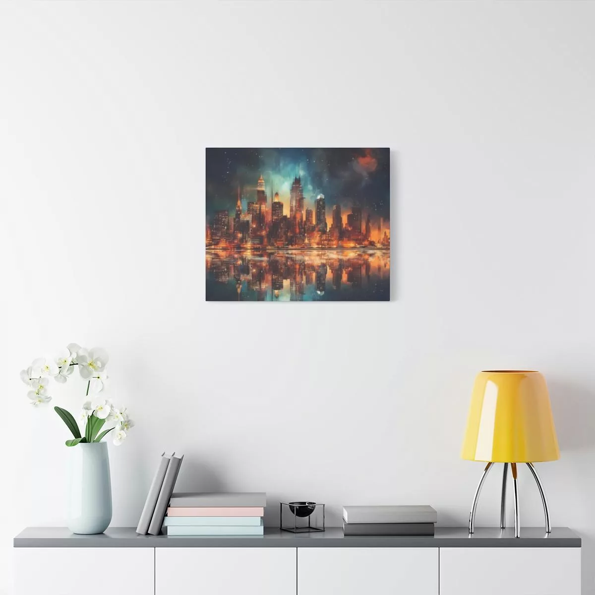City Skyline - Lienzo Mate, Estirado, 1.25" - Image 48
