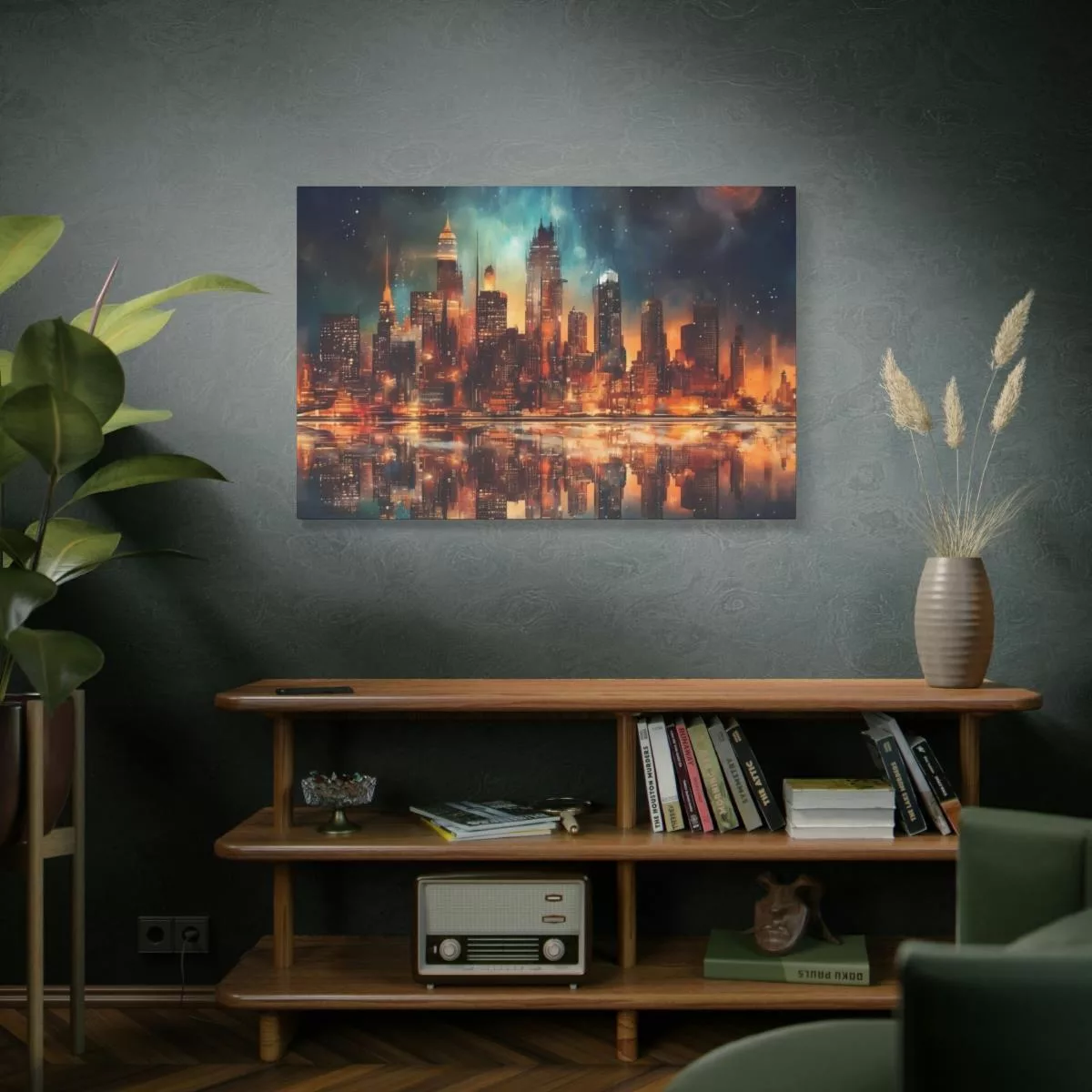 City Skyline - Lienzo Mate, Estirado, 1.25" - Image 10