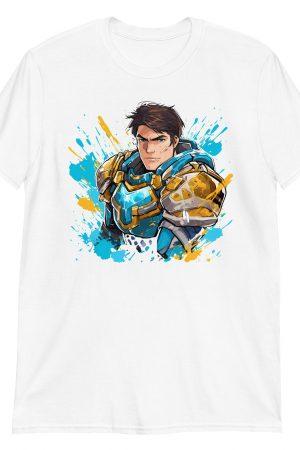 Camiseta - LoL - Garen Blue