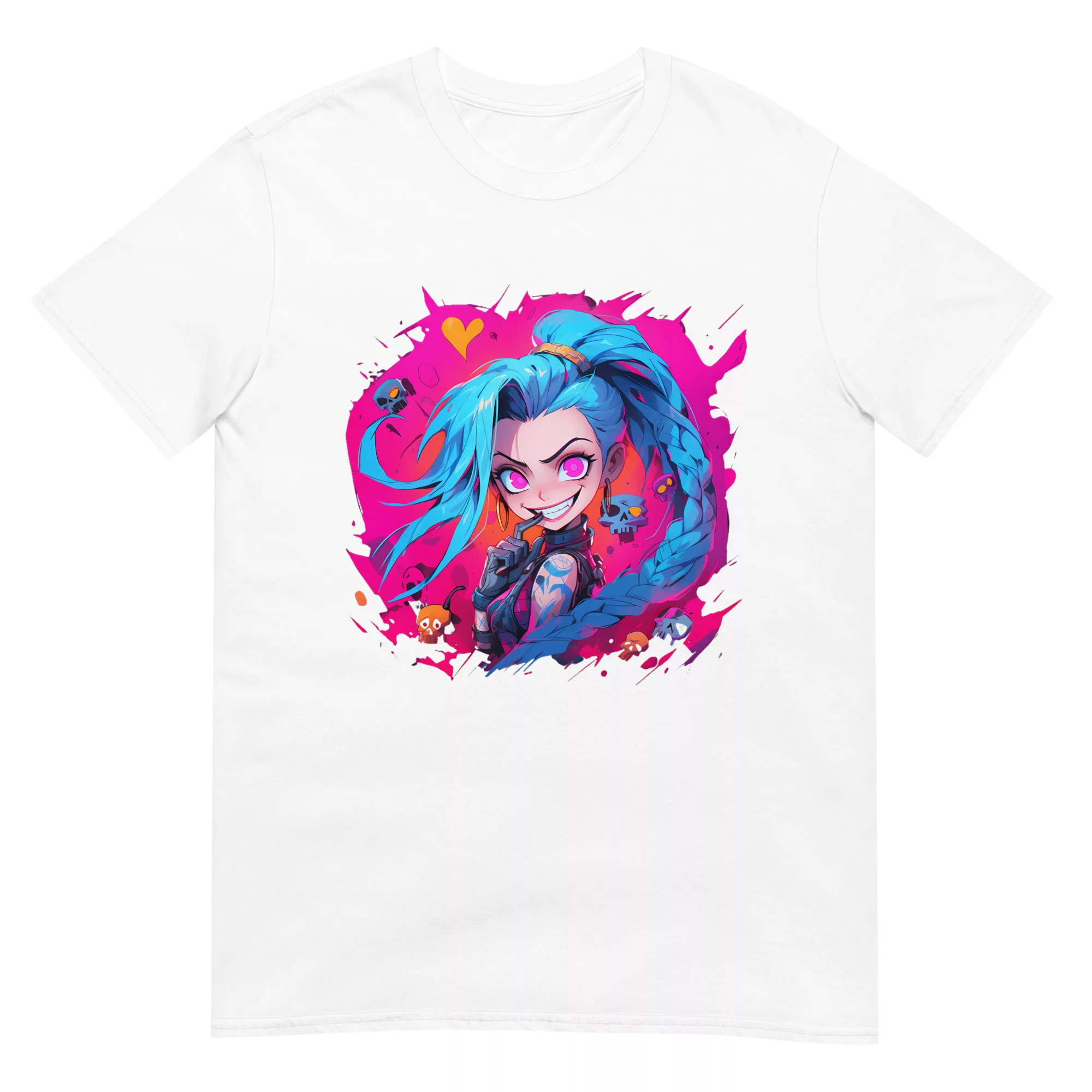 camiseta videojuego lol jinx