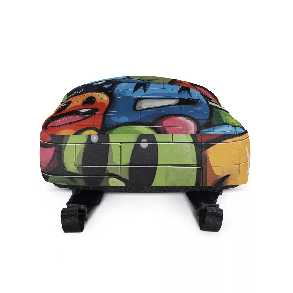 Mochila Graffiti Caras - Image 10