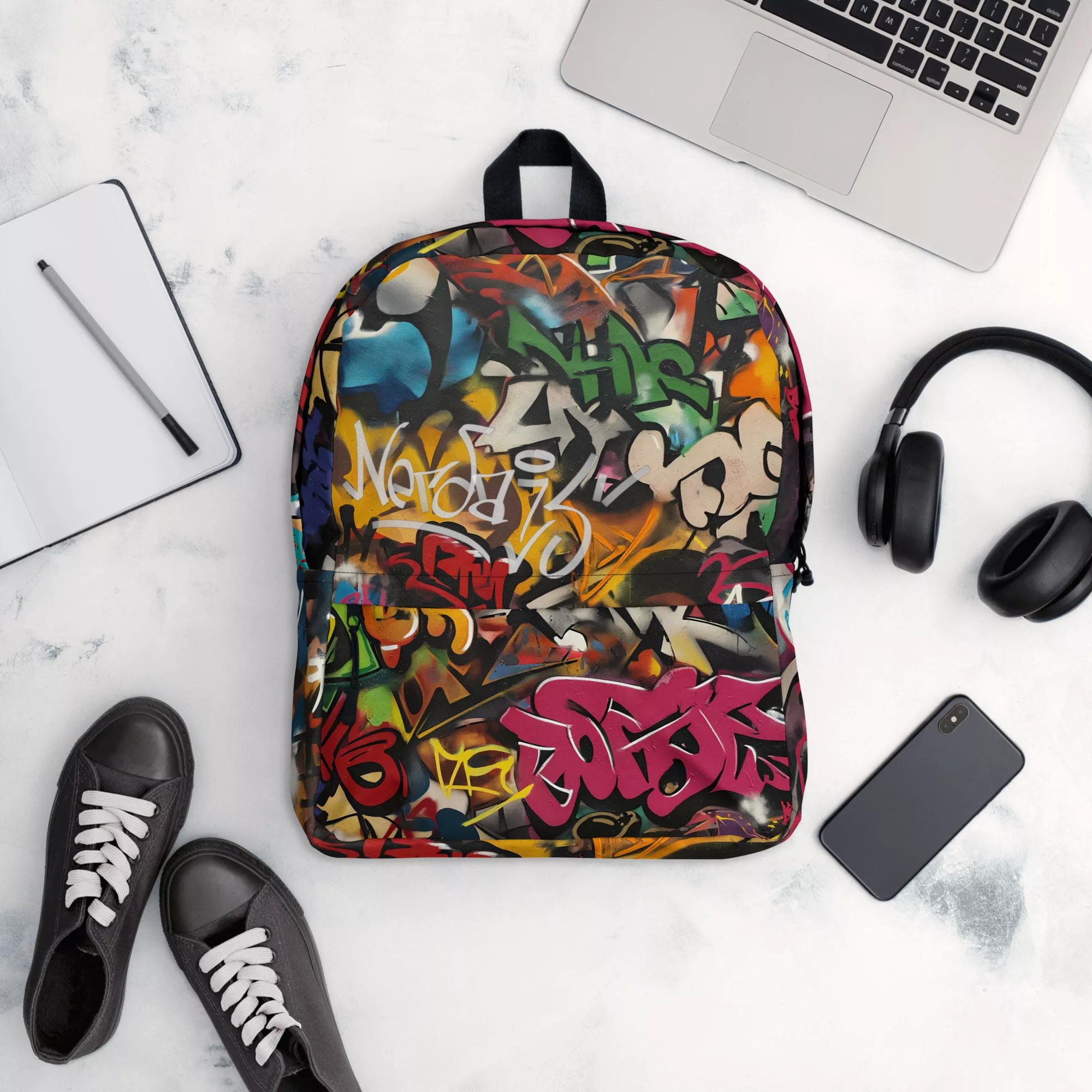 Mochila Graffiti Tags