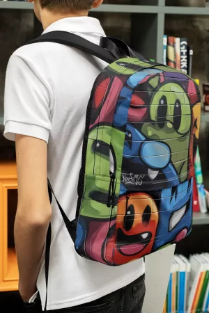 Mochila Graffiti Caras
