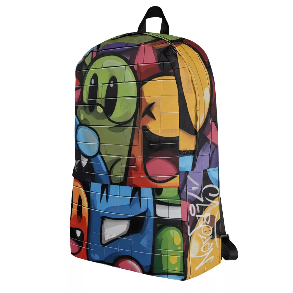 Mochila Graffiti Caras - Image 9