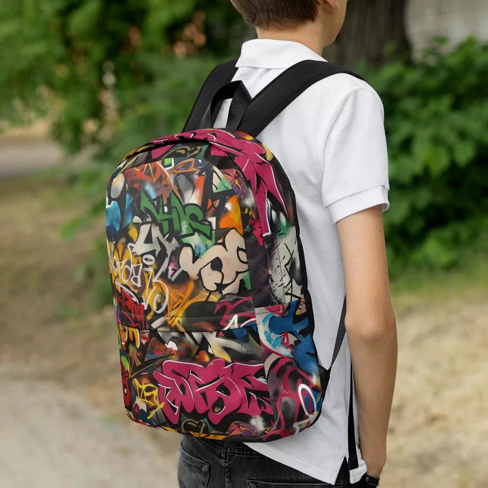 Mochila Graffiti Tags