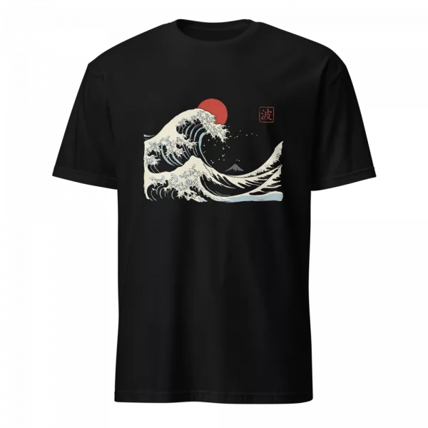 Camiseta Sumi-e Wave — Gran Ola Minimalista