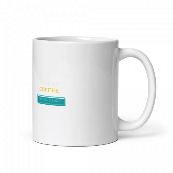 Insert Coffee Press Start Mug