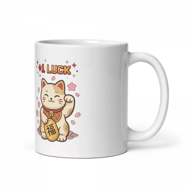 Maneki-Neko Plus One Luck Mug